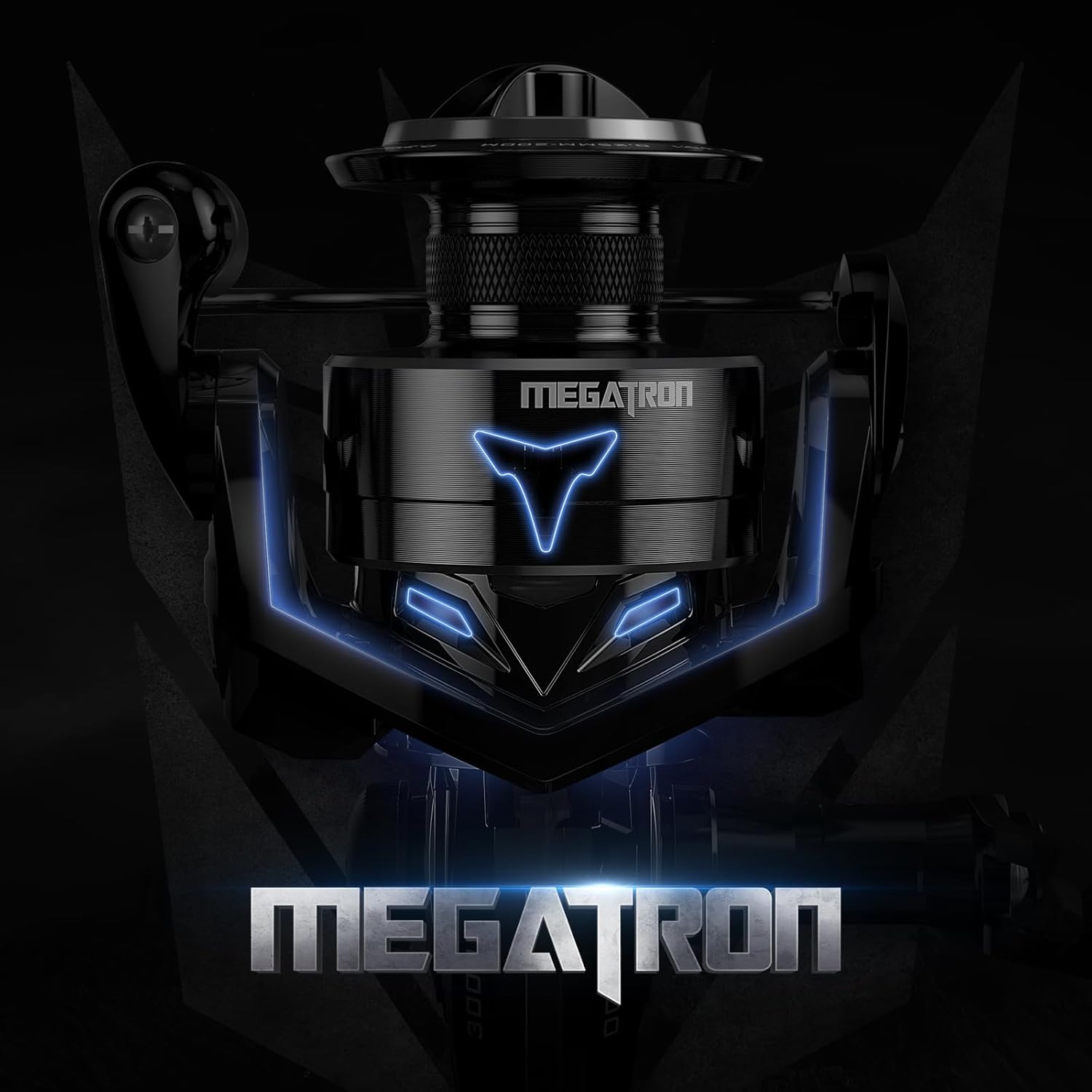 KastKing Megatron Spinning Reel, Freshwater and Saltwater Spinning Fishing Reel, Rigid Aluminum Frame 7+1 Double-Shielded Stainless-Steel BB, Over 30 lbs. Carbon Drag, CNC Aluminum Spool & Handle - Image 2